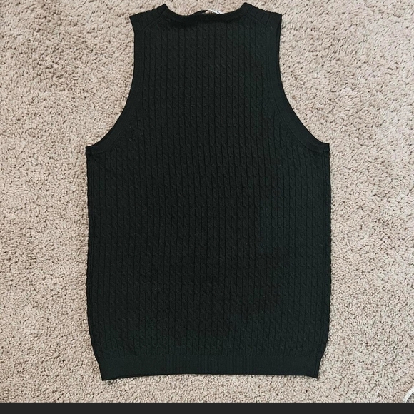 ZARA Chic Black Women's Sleeveless Tank Top - Picture 8 of 9